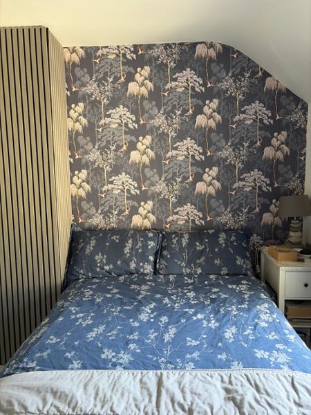 Japanese Garden Wallpaper Navy Arthouse 908106