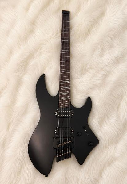 Sire Larry Carlton X6 Headless Electric Guitar in Black Satin