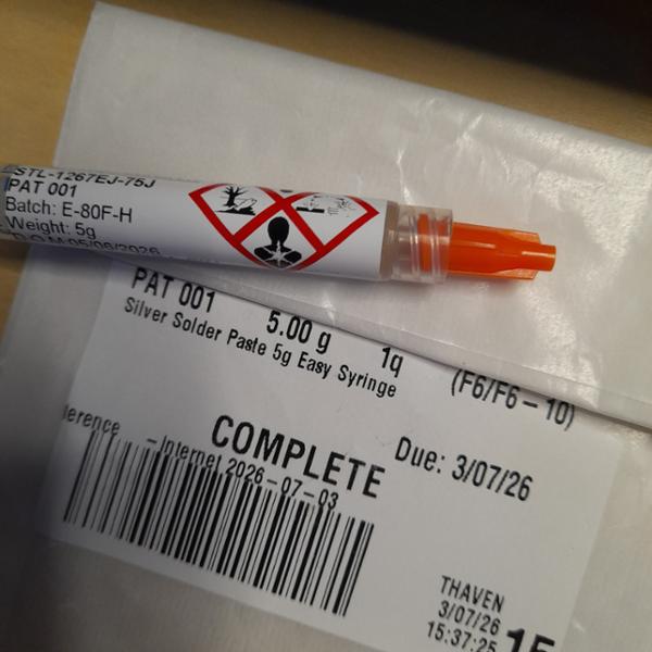 Easy solder paste