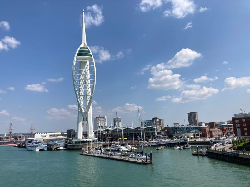 Portsmouth - Fishbourne route