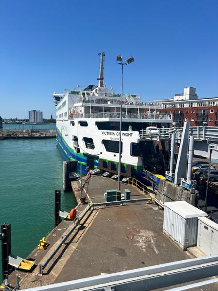 Portsmouth - Fishbourne route