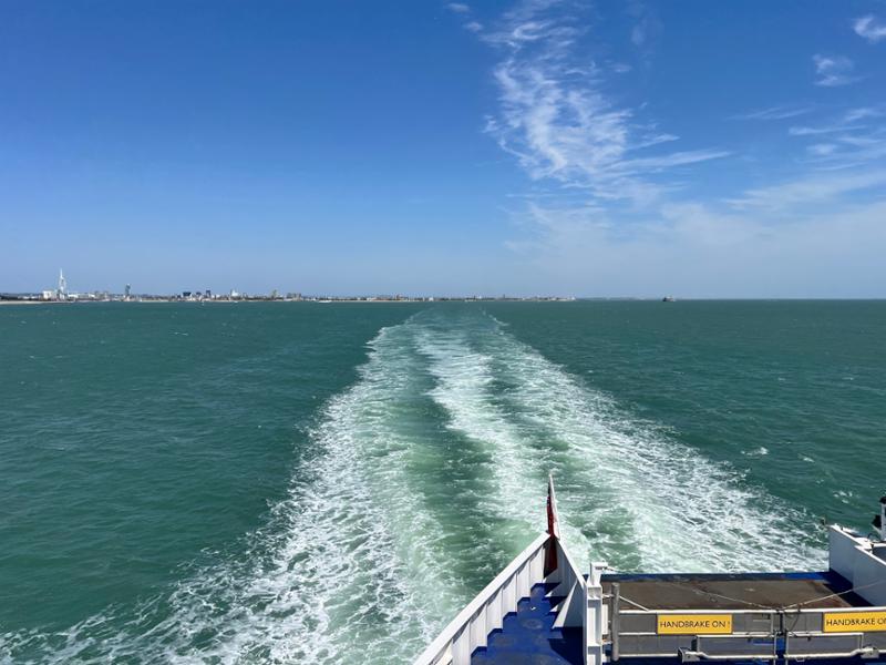Portsmouth - Fishbourne route