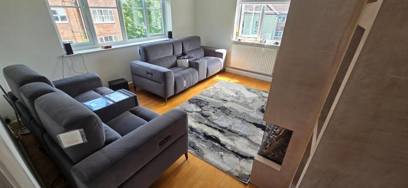 Aurora - Metallic Rug - 160x230cm - AU05 Quartz - Loom Loft Furniture & Interiors