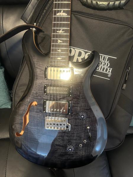 PRS SE Special Semi-Hollow Electric Guitar in Charcoal Burst