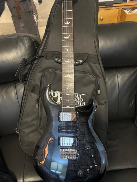PRS SE Special Semi-Hollow Electric Guitar in Charcoal Burst