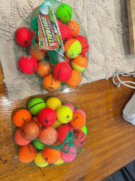 50 Premium Colour Golf Balls AAA/Standard Grade (With Pen Marks)