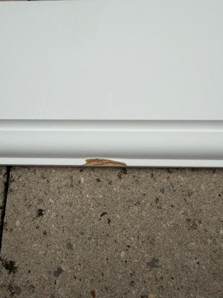 Damaged Skirting Boards Received