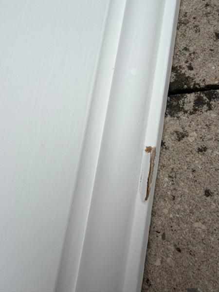 Damaged Skirting Boards Received