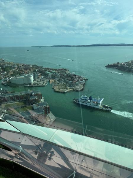 Portsmouth - Fishbourne route