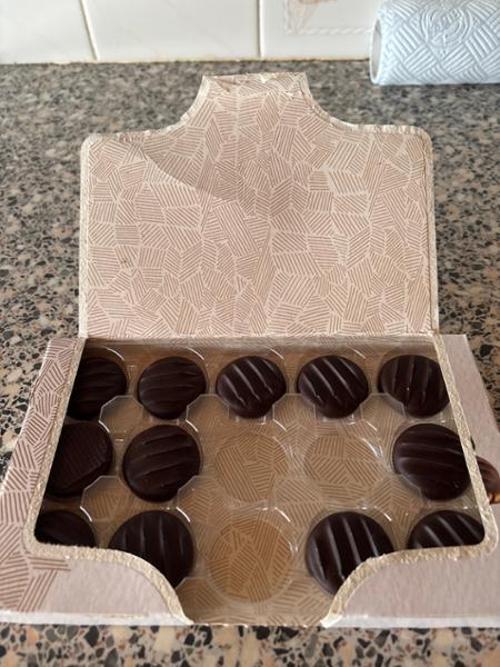 Whitakers Chocolate Coffee Creams, Vegan Dark Chocolate, 150g, Gluten-Free, Fairtrade, 15 Pieces