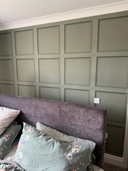 Modern Wood Panel Wallpaper Green Holden 12982