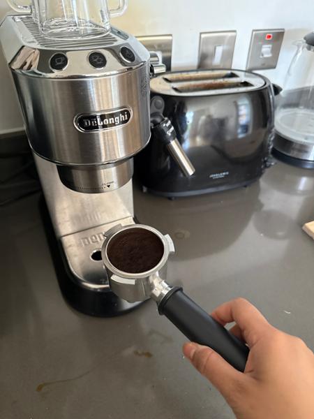 Dedica Style Pump Espresso Coffee Machine- Silver