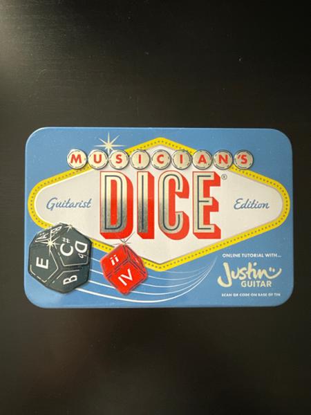 JustinGuitar Musicians Dice for Guitarists