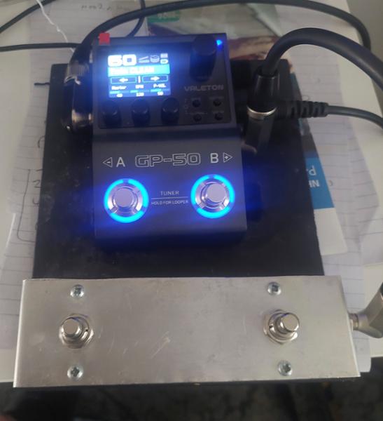 Valeton GP-50 Multi-FX, Amp Modeller & IR Loader Pedal
