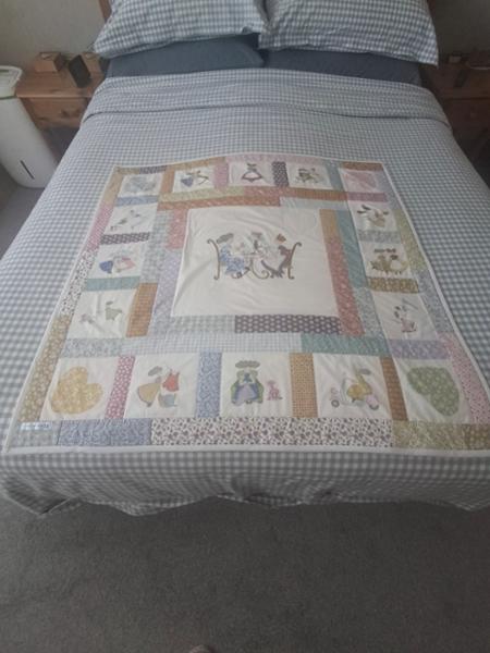 Debbie Shores Ada & Pearl Quilt & 16 Half Strips Fabric Panel Bundle (2 Panels). Save 15%