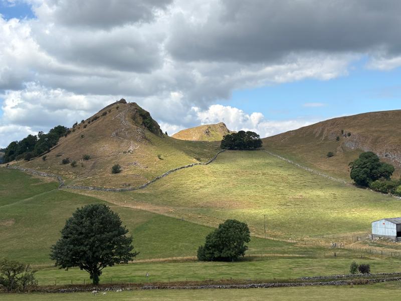 Walking in the foothills of the dragon’s back