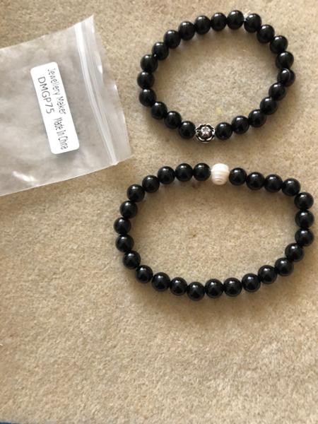 160ts Black Agate Plain Rounds Approx 8mm, 38cm Strand