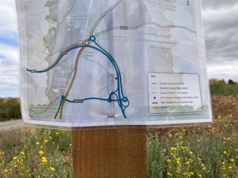 Trail blocked