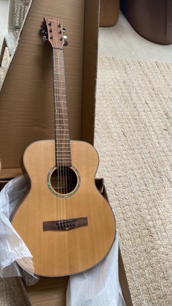 EastCoast G1S Grand Auditorium Satin Natural Spruce Solid Top