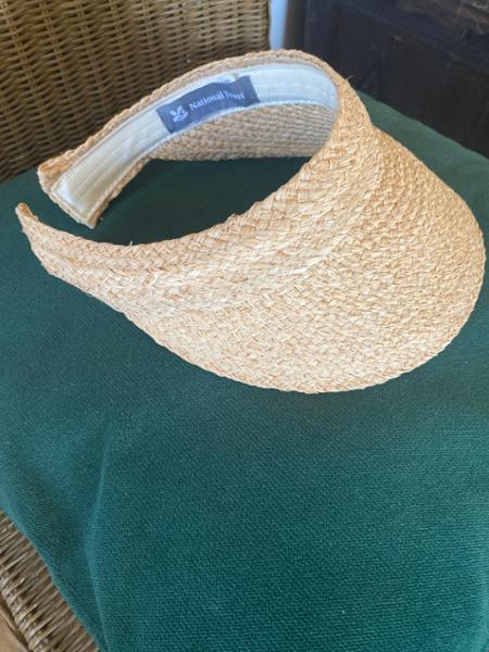 National Trust Raffia Visor on Headband
