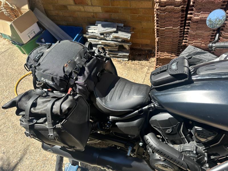 Kriega Drypack US 30 on Indian Scout
