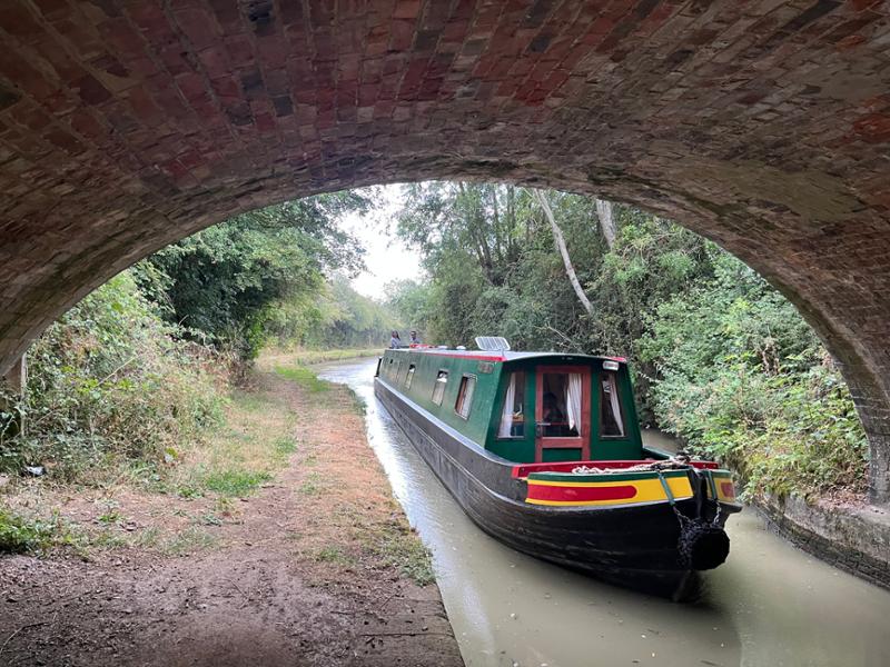 Enjoyable, despite the shortage of water and enforced lock closures.