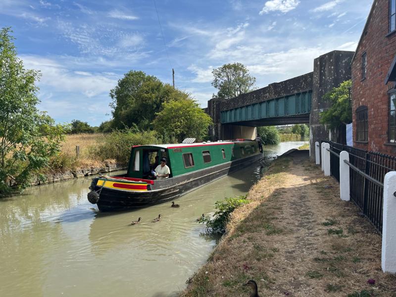 Enjoyable, despite the shortage of water and enforced lock closures.