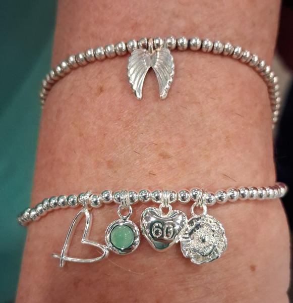 PERSONALISATION | A LITTLE BRACELET |  OFFSET HEART
