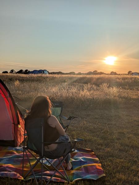 A quiet and lovely natural camping spot