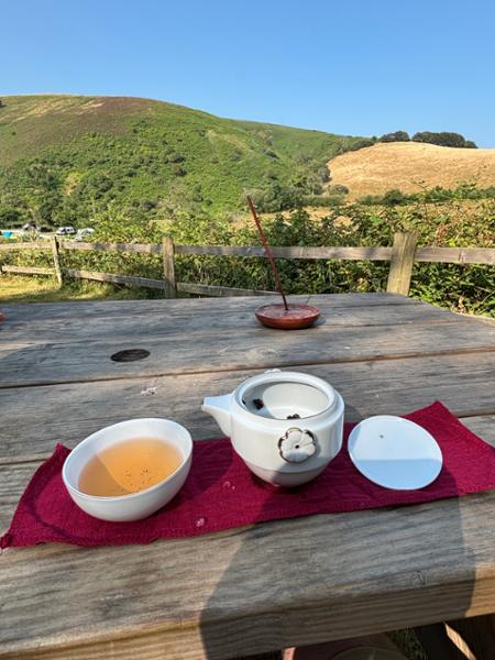Retreat in blissful nature