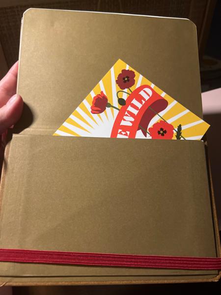 16 month Art Nouveau diary