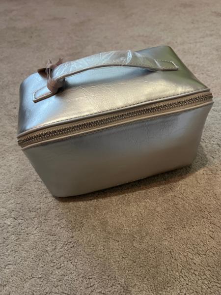 Katie Loxton Patent Crackle Medium Makeup & Wash Bag