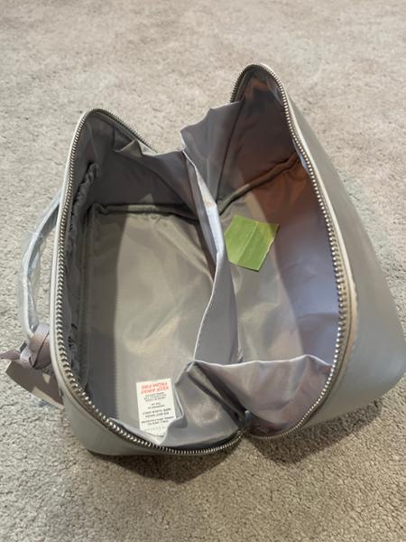 Katie Loxton Patent Crackle Medium Makeup & Wash Bag