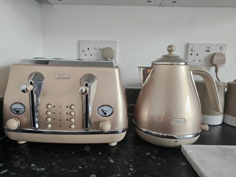 Icona Metallics Grey Metallic Kettle