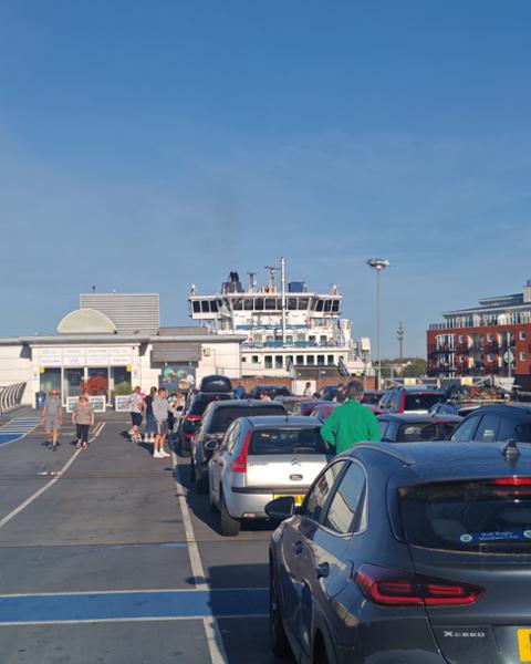Portsmouth - Fishbourne route