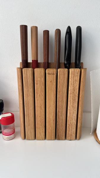 Robert Welch Book Oak Knife Block
