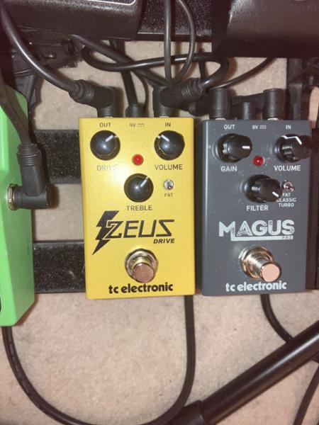 TC Electronic Zeus Drive Overdrive Pedal