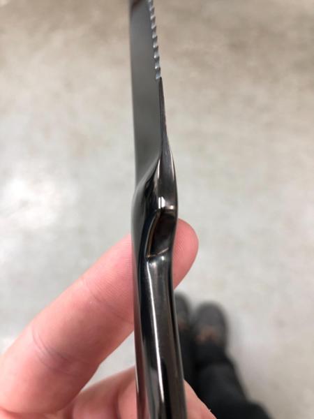 Sharp, solid knife – really happy with it