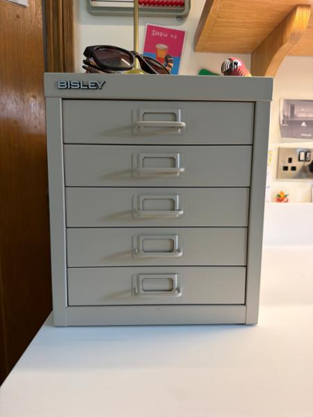 12 Series MultiDrawer, Matching Handles - Palest Pink