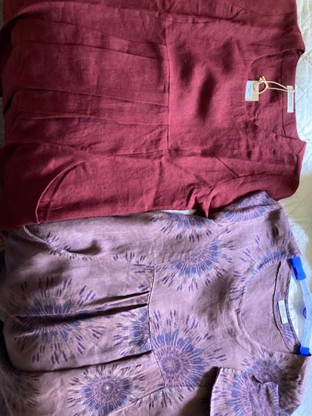 Shame that the cut has been changed on the Linen Pocket Tunic Dress