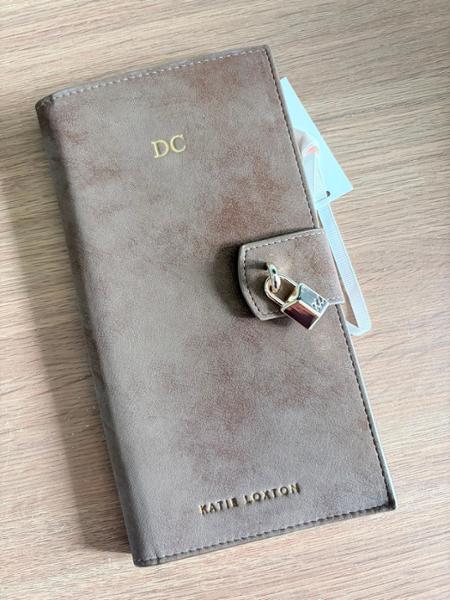 Katie Loxton Charlbury Suedette Travel Wallet