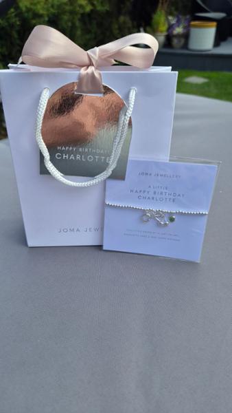 Personalised bracelet /birthday gift