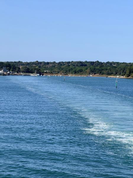 Portsmouth - Fishbourne route