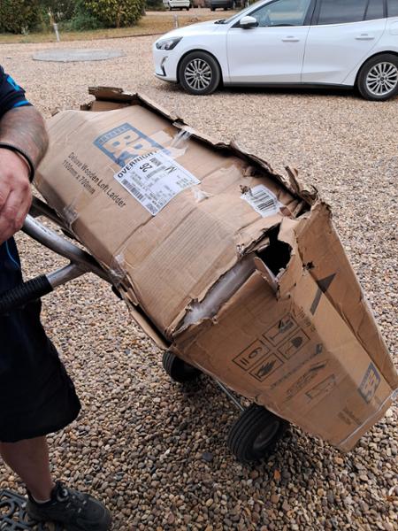 Great product terrible courier