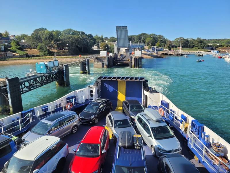 Portsmouth - Fishbourne route