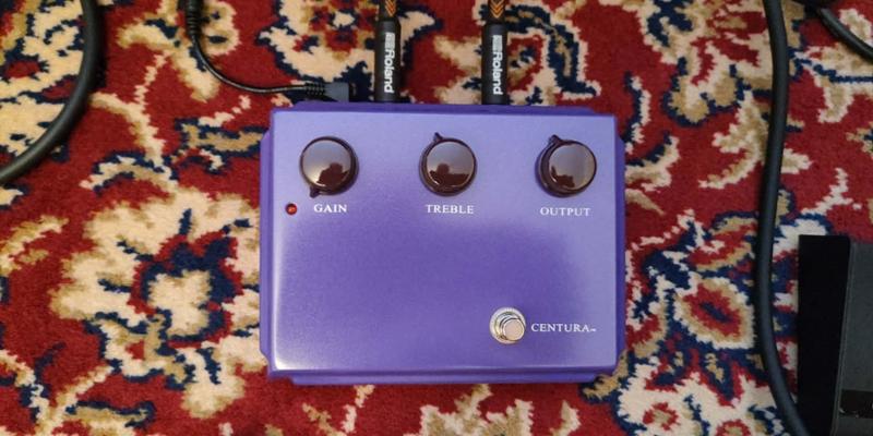Ceriatone Centura Overdrive Pedal in Purple