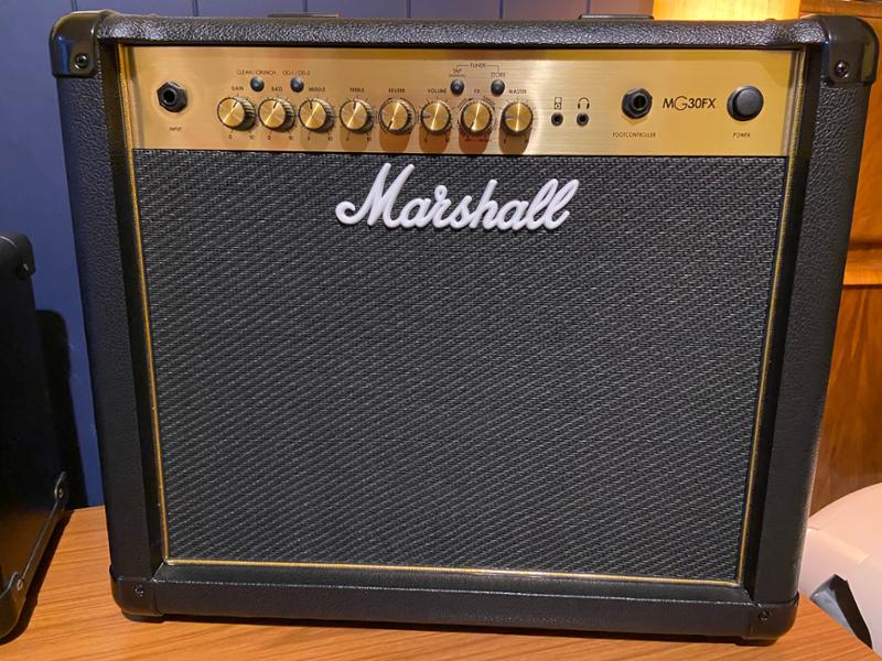 Marshall MG30GFX Black and Gold 30W Guitar Combo