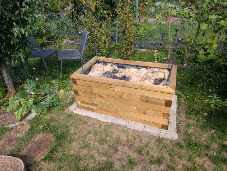 Hochbeet aus Holz / Ihr individuelles Hochbeet gestalten (Rechteckig Länge 1.875m x Breite 0.825m x Höhe 0.85m)
