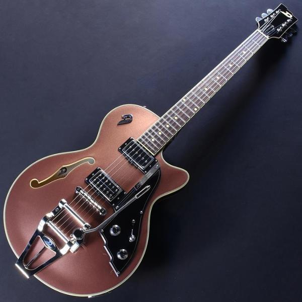 B Stock : Duesenberg Starplayer TV Semi-Hollow Electric Guitar in Catalina Sunset Rose - 001