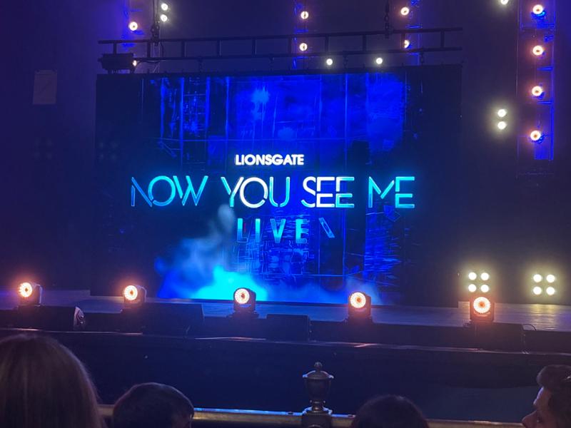 NOW YOU SEE ME LIVE